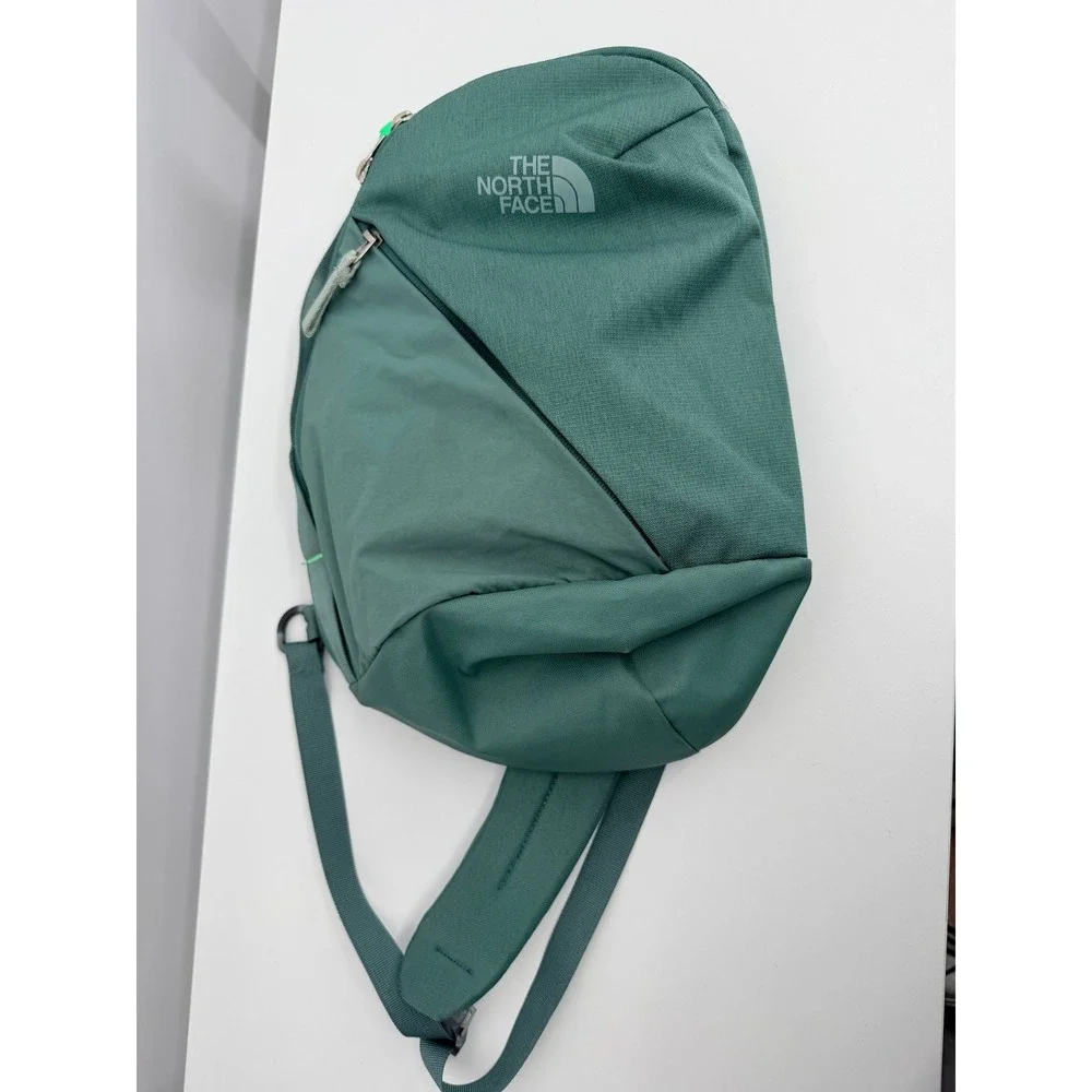 The North Face Sling Bag Unisex OS Green Good Condition Crossbody Gorpcore
